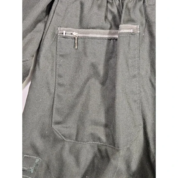 Vintage Walls Army Green Work Mechanics Coveralls - Picture 11 of 16